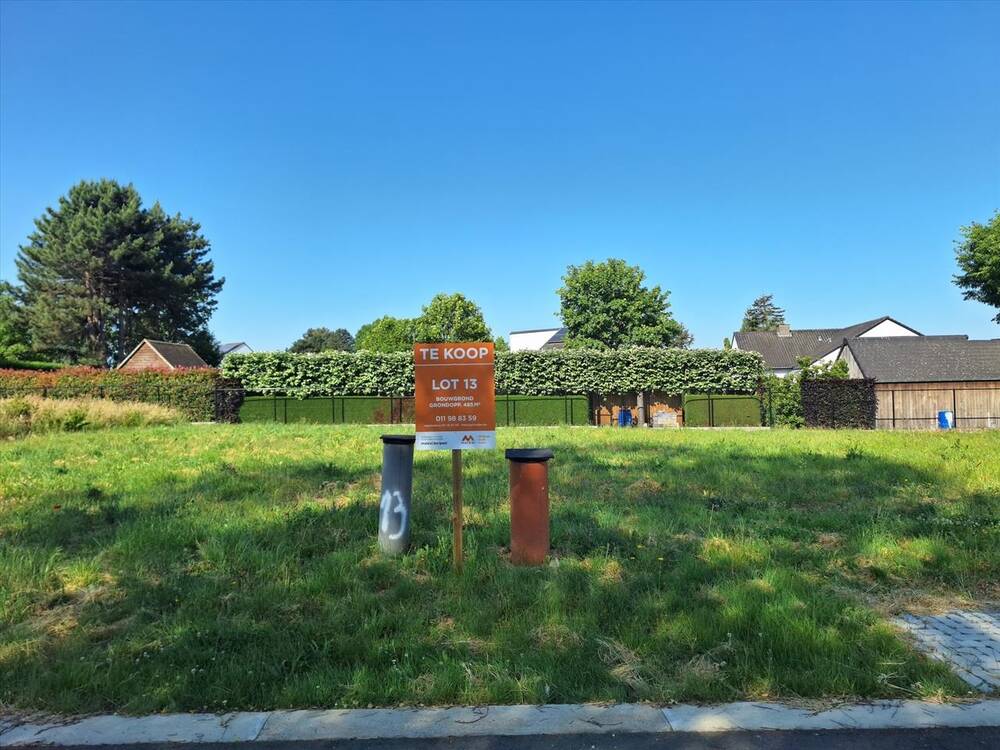 Bouwgrond te  koop in Paal 3583 130500.00€  slaapkamers m² - Zoekertje 4326