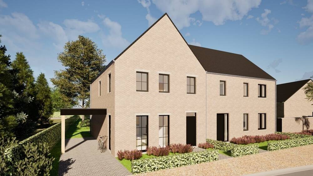 Huis te koop in Neeroeteren 3680 333500.00€ 3 slaapkamers m² - Zoekertje 304559