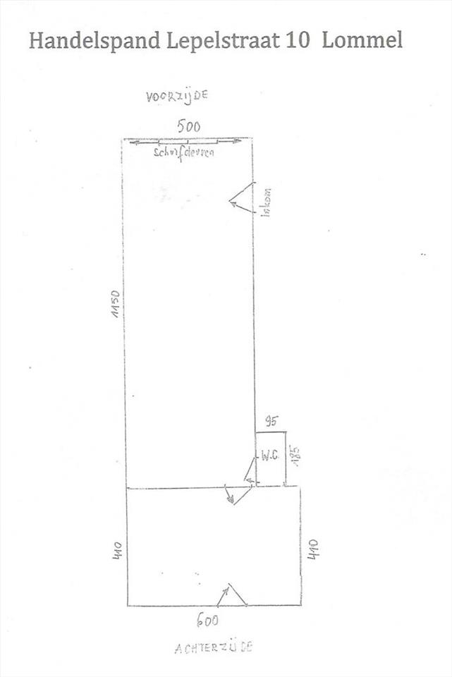 Handelszaak te huur in Lommel 3920 1350.00€ slaapkamers 100.00m² - Zoekertje 406561