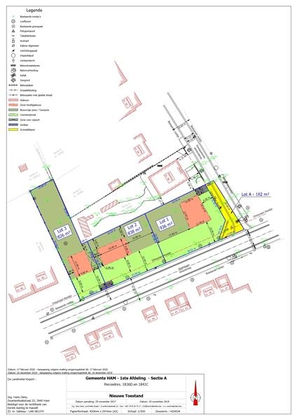 Grond te  koop in Ham 3945 149000.00€  slaapkamers m² - Zoekertje 490148