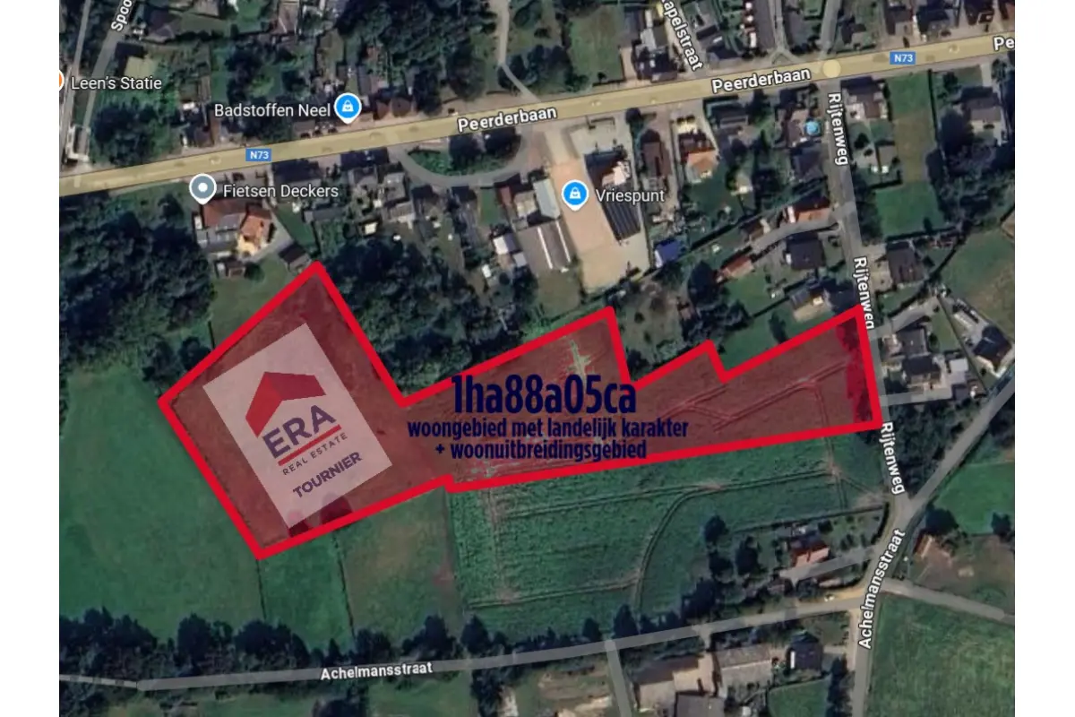 Grond te  koop in Peer 3990 499000.00€  slaapkamers m² - Zoekertje 494169