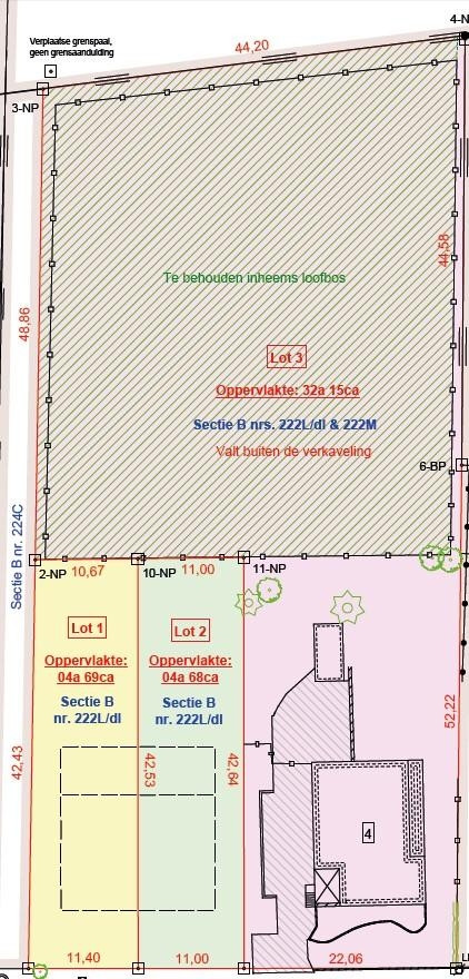 Grond te  koop in Zelem 3545 110000.00€  slaapkamers m² - Zoekertje 510418
