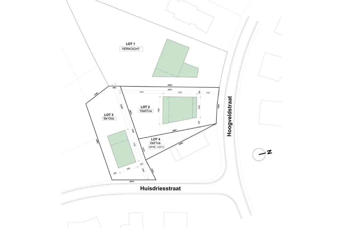 Grond te  koop in Genk 3600 269000.00€  slaapkamers m² - Zoekertje 511349