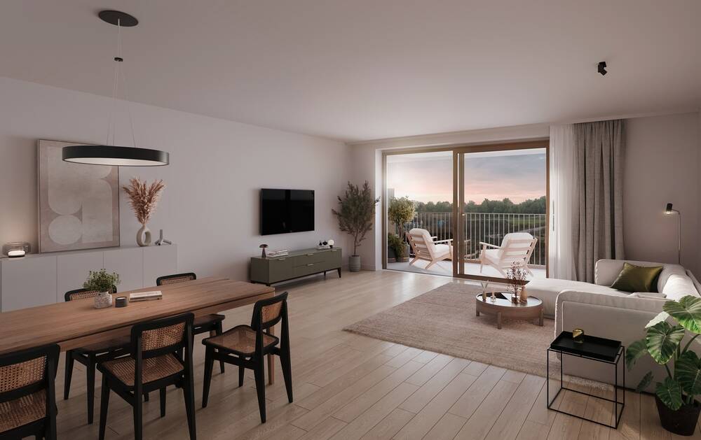 Appartement te koop in Aalst 3800 325500.00€ 2 slaapkamers m² - Zoekertje 523091