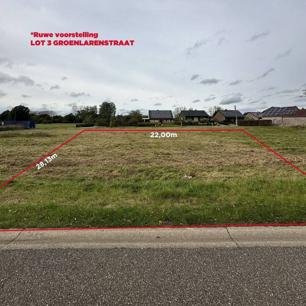 Grond te koop in Lummen 3560 145000.00€ slaapkamers m² - Zoekertje 554793