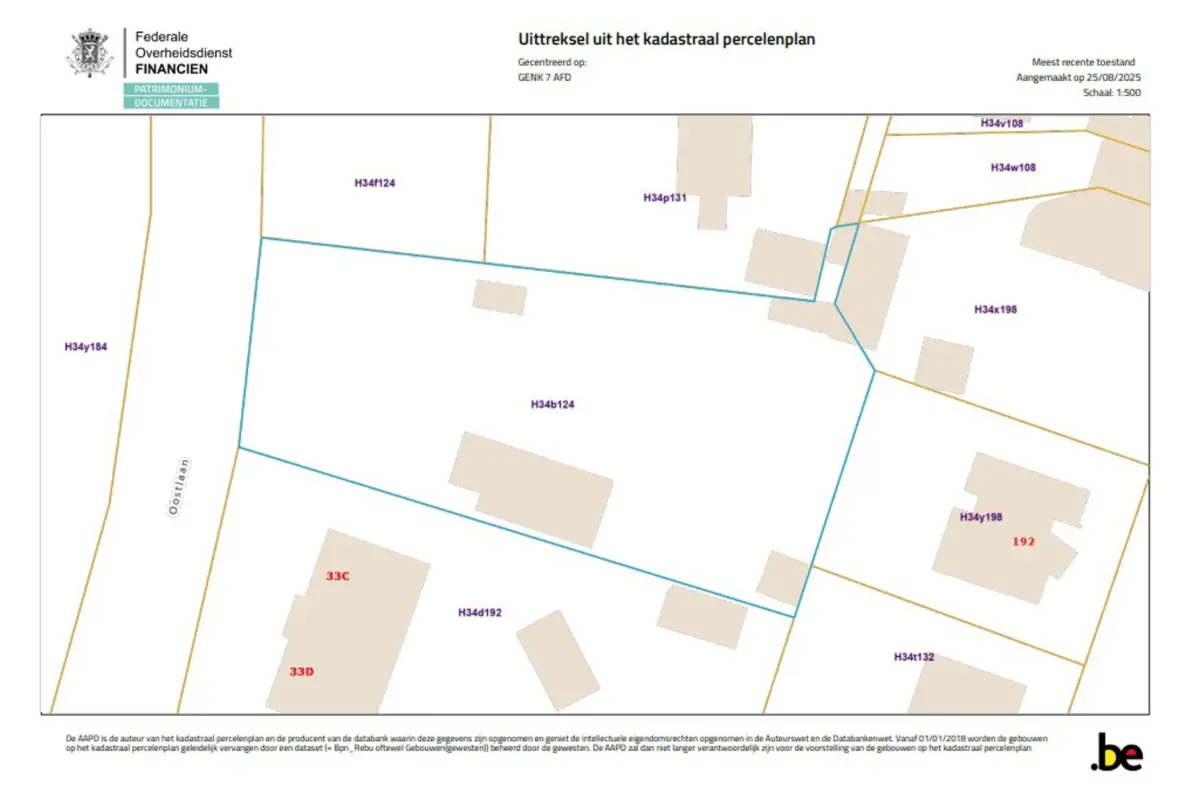 Grond te  koop in Genk 3600 344000.00€  slaapkamers m² - Zoekertje 562989