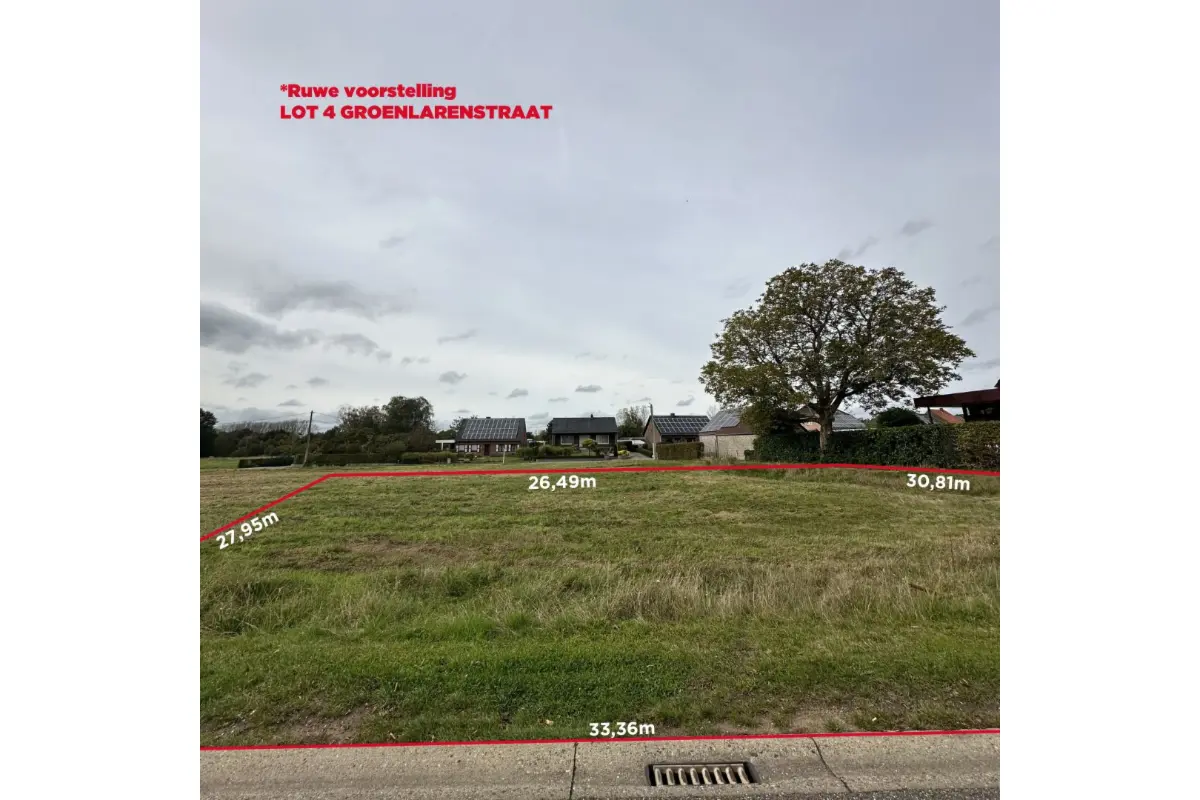 Grond te  koop in Lummen 3560 170000.00€  slaapkamers m² - Zoekertje 569946