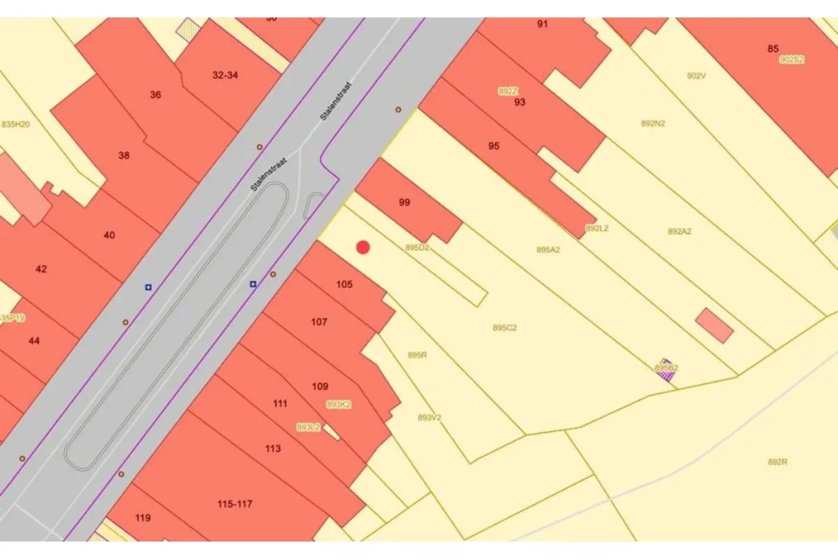 Grond te  koop in Genk 3600 259000.00€  slaapkamers m² - Zoekertje 578351