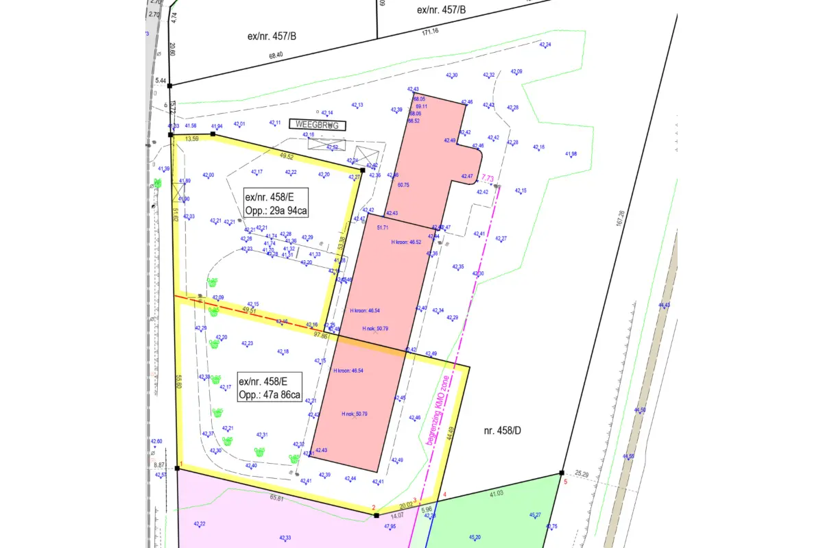 Grond te  koop in Maasmechelen 3630 670000.00€  slaapkamers m² - Zoekertje 605636