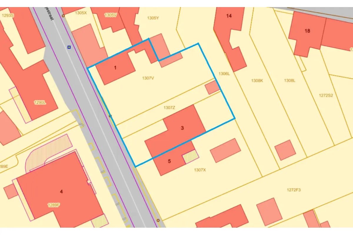 Bouwgrond te  koop in Ham 3945 550000.00€  slaapkamers m² - Zoekertje 607394