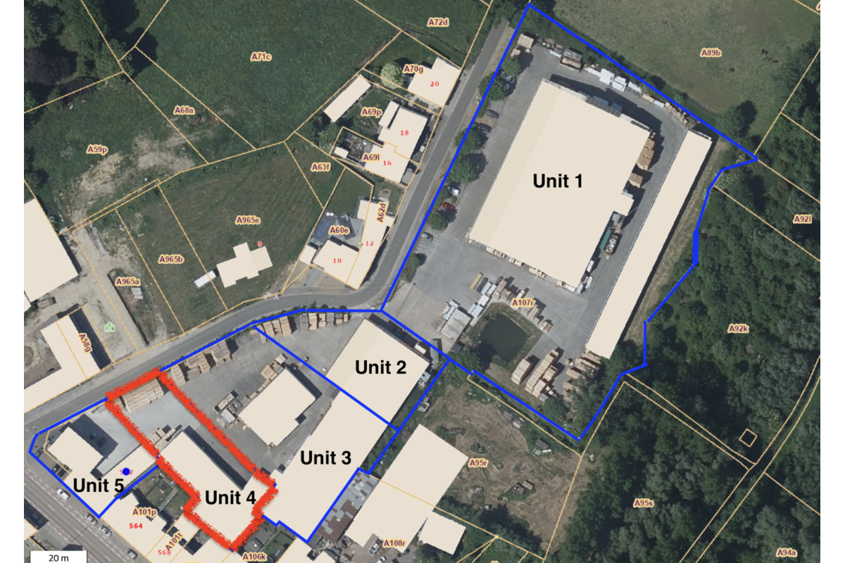 Handelszaak te  huur in Sint-Truiden 3800 1200.00€  slaapkamers 1346.00m² - Zoekertje 617821