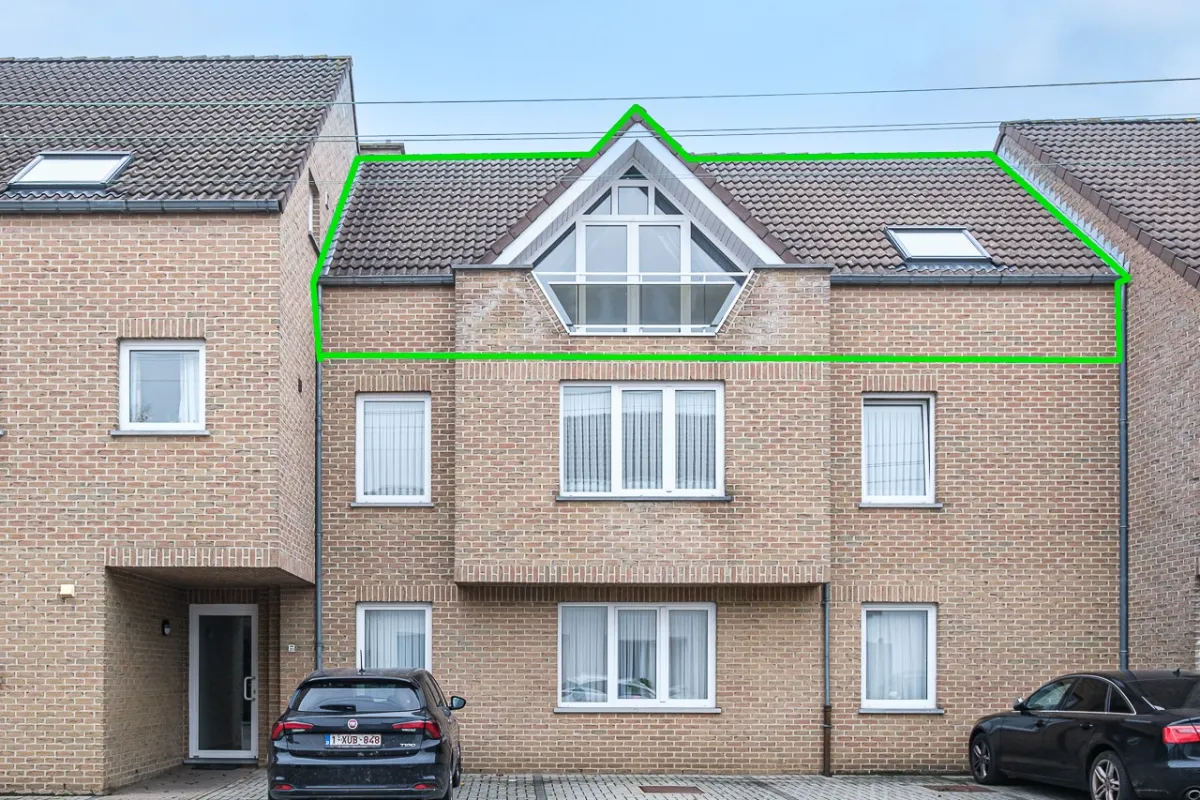 Appartement te  huur in Hoepertingen 3840 675.00€ 1 slaapkamers m² - Zoekertje 629616