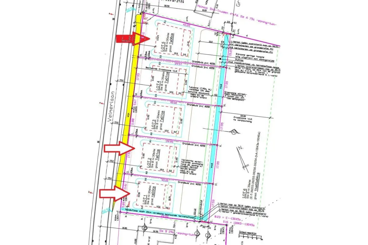 Grond te  koop in Sint-Truiden 3800 125000.00€  slaapkamers m² - Zoekertje 640549