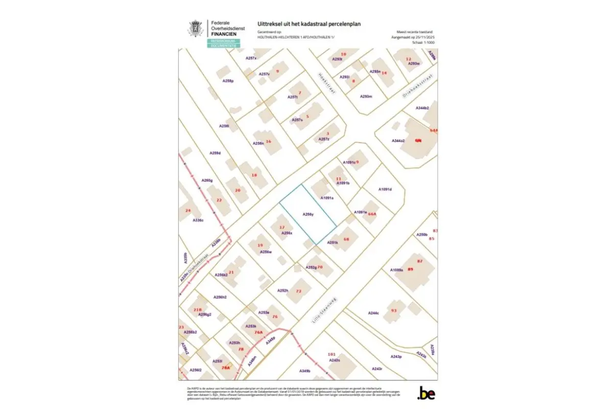 Bouwgrond te  koop in Houthalen-Helchteren 3530 165000.00€  slaapkamers m² - Zoekertje 665424