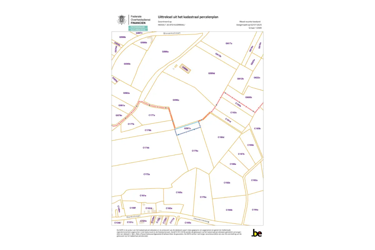 Grond te  koop in Vliermaal 3724 7000.00€  slaapkamers m² - Zoekertje 723450