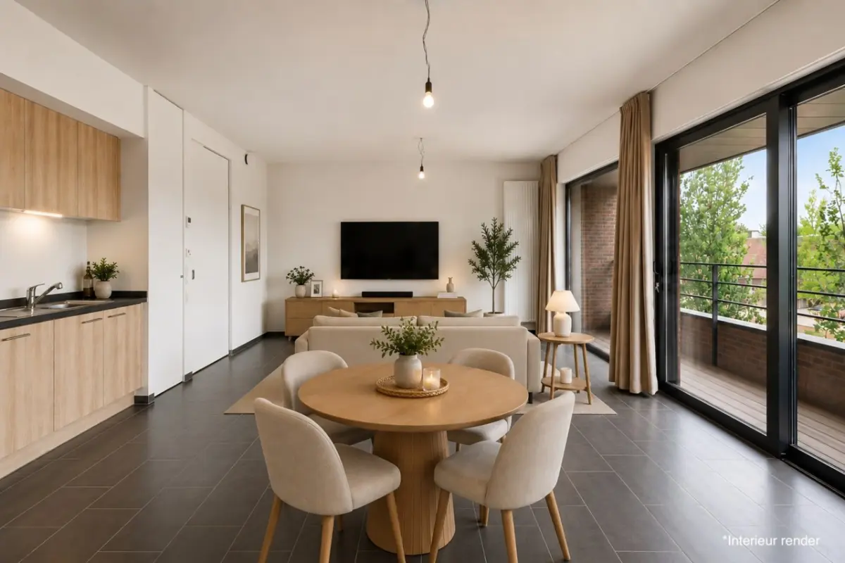 Appartement te  koop in Houthalen-Helchteren 3530 220000.00€ 1 slaapkamers 70.00m² - Zoekertje 804376
